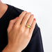 Bague 50 POMELLATO - Bague Nudo or rose et gris avec quartz citron 58 Facettes DV0678-2-50-2