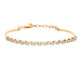 Bracelet Bracelet en or jaune et diamants 58 Facettes DV0681-1