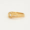 Bague 53 Bague en or jaune et diamants 58 Facettes DV4234-4