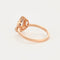 Bague 54 Bague en or rose  tanzanite et diamants 58 Facettes DV2477-1