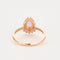 Bague 54 Bague en or rose  tanzanite et diamants 58 Facettes DV2477-1
