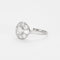Bague 55 Bague platine, or gris et diamants 58 Facettes DV0687-1