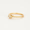 Bague 49 Bague solitaire or et diamants 58 Facettes DV0690-2