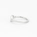 Tiffany & Co - Bague Wire or gris