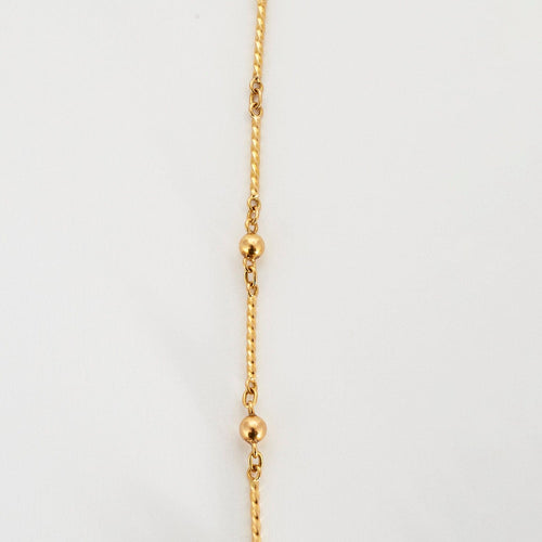 Collier Collier en or jaune maille tressée 58 Facettes DV1164-6