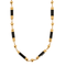 Collier Collier en or jaune et onyx 58 Facettes DV1164-5