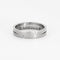 Bague 50 DINH VAN - SEVENTIES  Petit modèle - Bague en or gris 58 Facettes DV0549-1