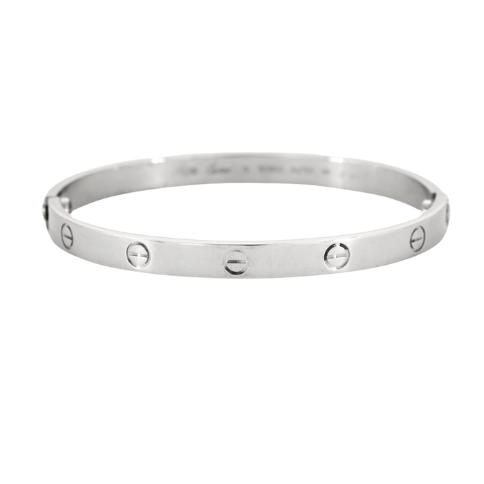 Bracelet CARTIER - Bracelet Love en or gris 58 Facettes DV4292-8