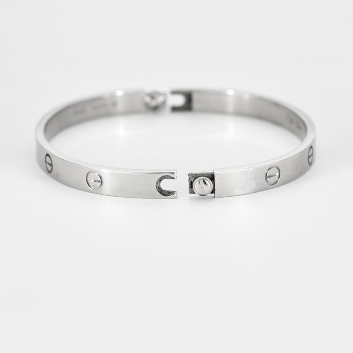 Bracelet CARTIER - Bracelet Love en or gris 58 Facettes DV4292-8