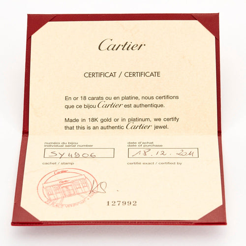 Bague 51 CARTIER - Bague Trinity trois ors diamants 58 Facettes DV0379-15-51-2