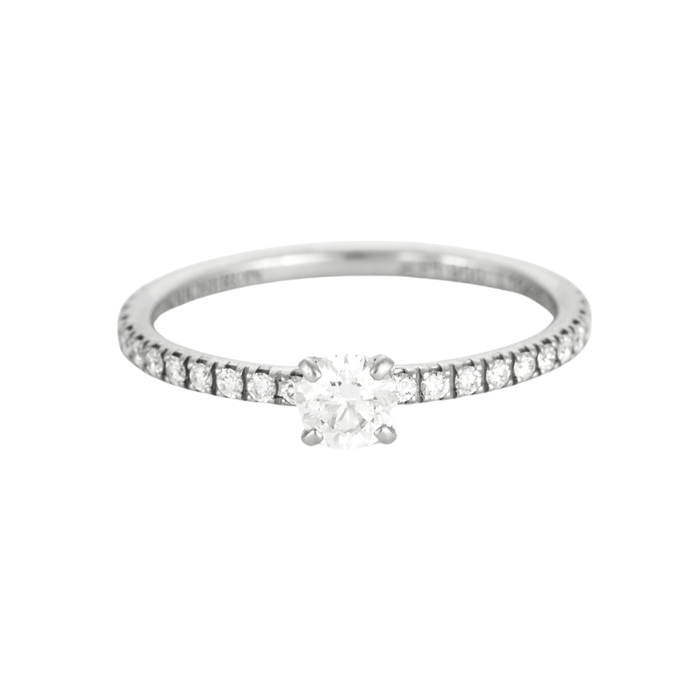 Bague 49 BOUCHERON - Bague Beloved platine et diamants 58 Facettes DV4866-1