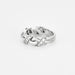 Bague 49 CHAUMET -Bague en or gris avec diamants 58 Facettes DV0701-1-49-2