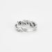 Bague 49 CHAUMET -Bague en or gris avec diamants 58 Facettes DV0701-1-49-2