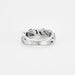 Bague 49 CHAUMET -Bague en or gris avec diamants 58 Facettes DV0701-1-49-2