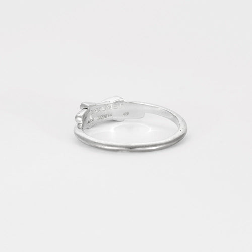 Bague 49 CHAUMET -  Bague Jeux de Liens or gris et diamants 58 Facettes DV4393-1