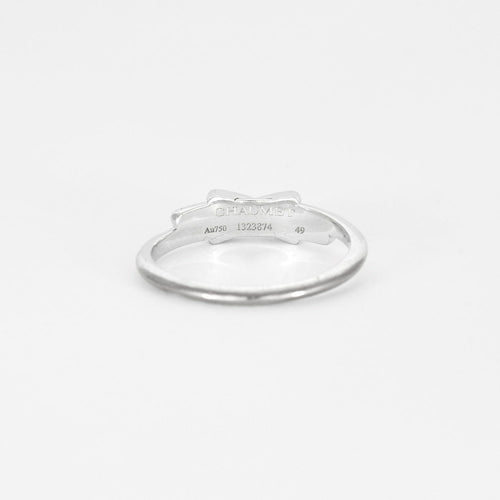 Bague 49 CHAUMET -  Bague Jeux de Liens or gris et diamants 58 Facettes DV4393-1