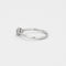 Bague 53 Bague solitaire en or gris et diamant 58 Facettes DV4184-12