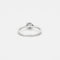 Bague 53 Bague solitaire en or gris et diamant 58 Facettes DV4184-12