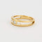 Bague 52 Bague or jaune diamants 58 Facettes DV5390-3-52-1