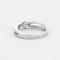 Bague or gris et diamants