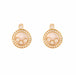 Boucles d'oreilles CHOPARD - Boucles d'oreilles Happy Diamond or jaune 58 Facettes DV0492-1