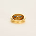 Bague 55 Bague en or jaune, saphir et diamants 58 Facettes DV5140-3