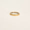 Bague 55 CHARLOTTE CHESNAIS - Ellipse Bold - Bague or jaune et or gris 58 Facettes DV0715-1-55-2