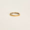 Bague 55 CHARLOTTE CHESNAIS - Ellipse Bold - Bague or jaune et or gris 58 Facettes DV0715-1-55-2