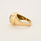 Bague 57 Bague en or jaune et citrine coussin 58 Facettes DV5199-7