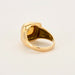 Bague 57 Bague en or jaune et citrine coussin 58 Facettes DV5199-7