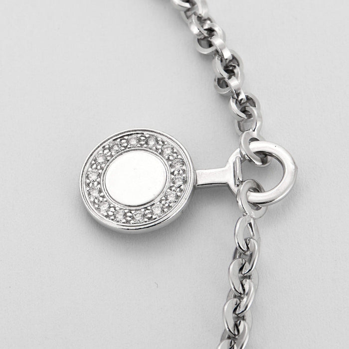 Bracelet CHANEL - Camélia - Bracelet en or gris, diamants 58 Facettes DV0615- 4