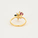 Bague 50 Bague en or jaune rubis, saphir, diamants 58 Facettes DV1453- 10-50-2