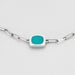 Bracelet DINH VAN - Impression - Bracelet en or gris et turquoise 58 Facettes DV0721-4