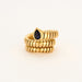 Bague 50 BULGARI. Serpenti. Bague en or jaune, saphir 58 Facettes DV5568-2