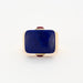 Bague 53 Bague Fred en or jaune lapis-lazuli et rubis 58 Facettes DV2998-2