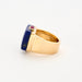 Bague 53 FRED - Bague en or jaune lapis-lazuli et rubis 58 Facettes DV2998-2