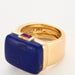 Bague 53 FRED - Bague en or jaune lapis-lazuli et rubis 58 Facettes DV2998-2