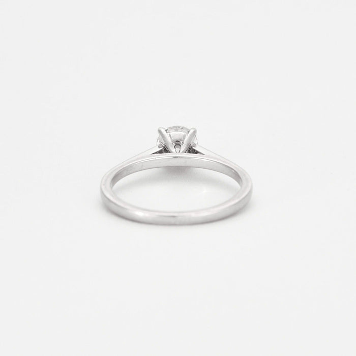 Bague 48 DE BEERS. Bague solitaire en platine et diamant 58 Facettes DV0722- 1-48-2