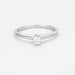 Bague 56 TIFFANY & CO. Bague solitaire diamant et platine 58 Facettes DV0723-1-56-3