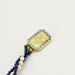 Bracelet Bracelet or jaune 18K,perles blanches et de lapis-lazuli 58 Facettes DV5673-3