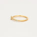 Bague 51 CARTIER - Etincelle - Bague en or jaune et diamants 58 Facettes DV0725-1-51-2