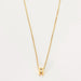 Collier Collier en or jaune et pendentif diamant 58 Facettes DV6206-1