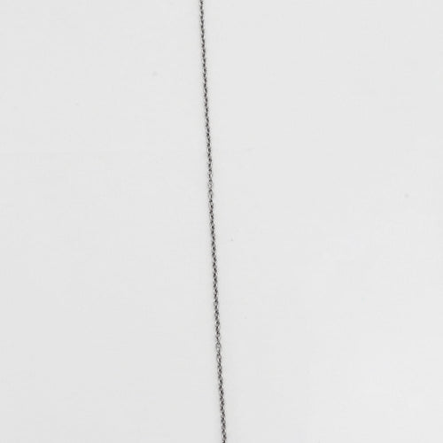 Collier Collier négligé en or gris perles et diamants taillés en rose 58 Facettes DV0013-26