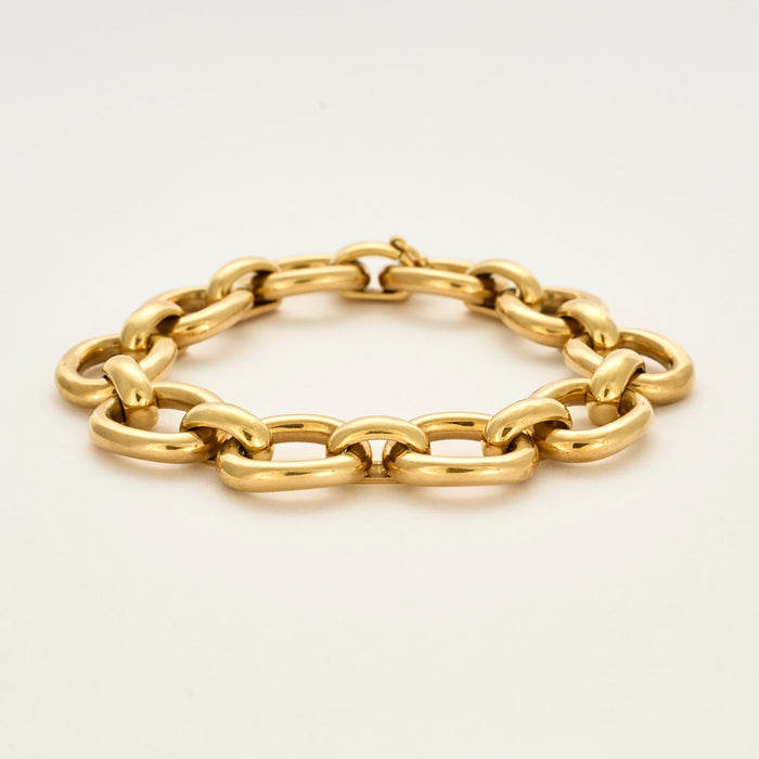 CARTIER - Bracelet baignoire en or jaune