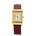 Montre Jaeger-LeCoultre - Montre Reverso Or jaune et cuir bordeaux  58 Facettes DV0612-8