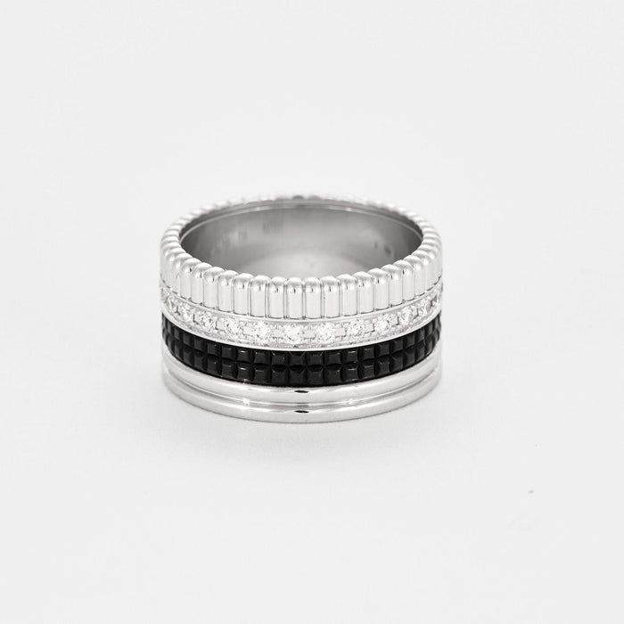 Anneaux 58 BOUCHERON- Bague Quatre Black or gris 58 Facettes DV0733-1-58-2