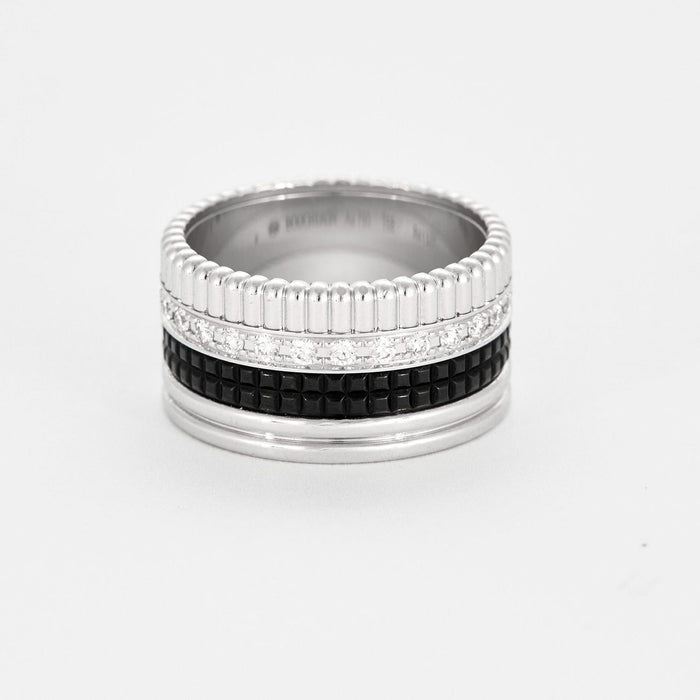 Anneaux 58 BOUCHERON- Bague Quatre Black or gris 58 Facettes DV0733-1-58-2