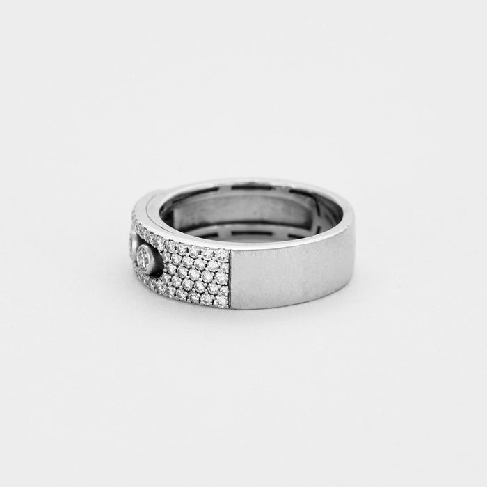 Bague 50 MESSIKA - Move Noa - Bague en or gris et diamants 58 Facettes DDV4857-2-50-2