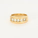 Bague 52 Bague or jaune et diamants 58 Facettes DV0726-2-52-1