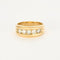 Bague 52 Bague or jaune et diamants 58 Facettes DV0726-2-52-1